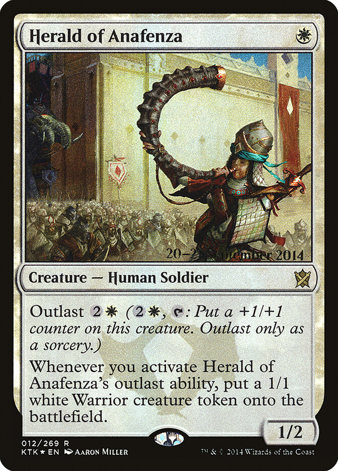 Herald of Anafenza card front