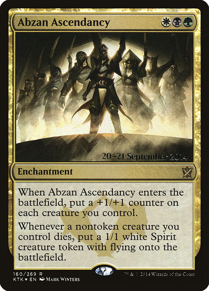 Abzan Ascendancy card front
