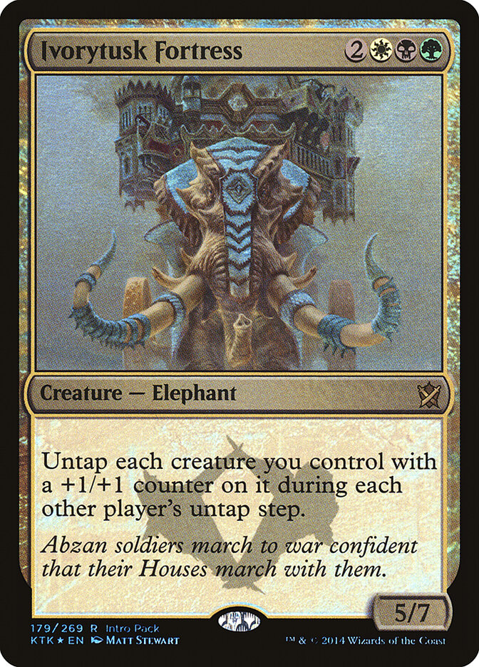 Ivorytusk Fortress card front