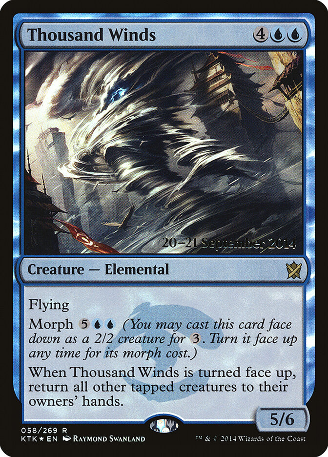 Thousand Winds card front