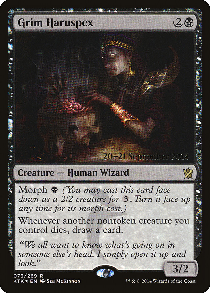 Grim Haruspex card front