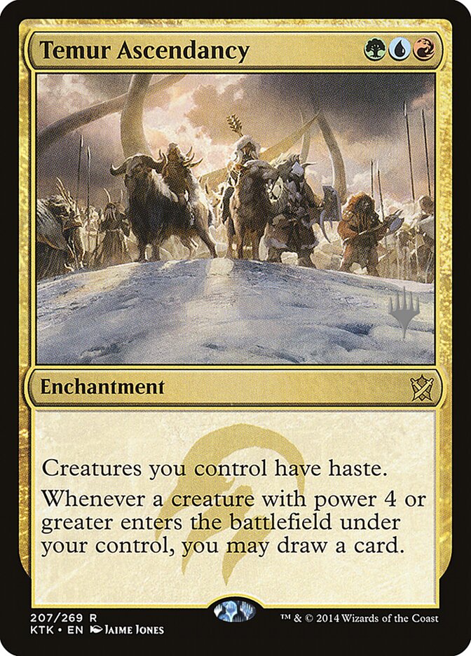 Temur Ascendancy card front