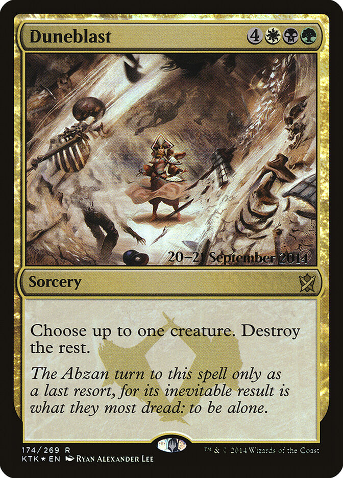 Duneblast card front