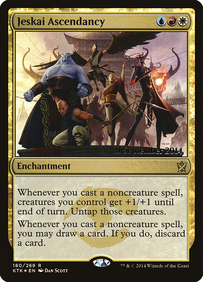 Jeskai Ascendancy card front