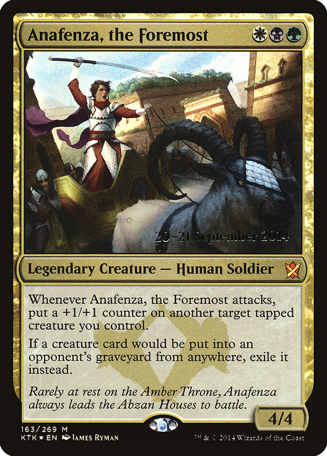 Anafenza, the Foremost card front