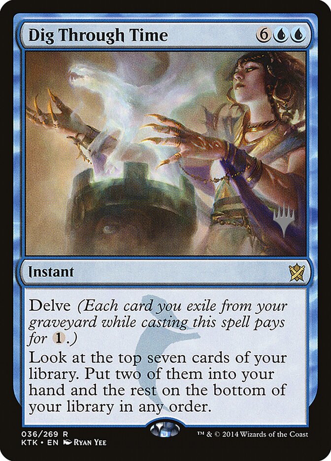 Dig Through Time card front