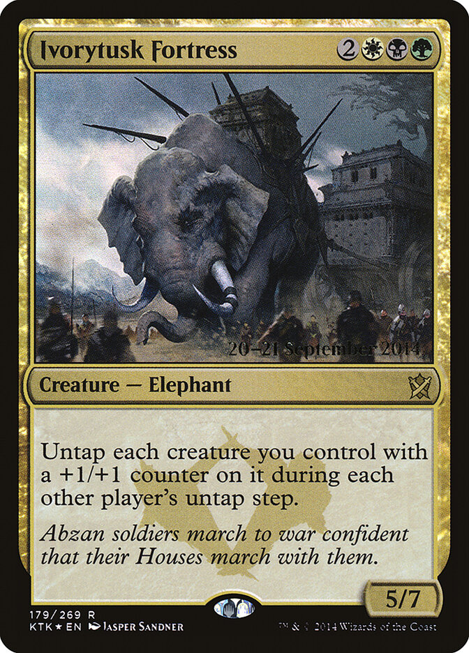 Ivorytusk Fortress card front