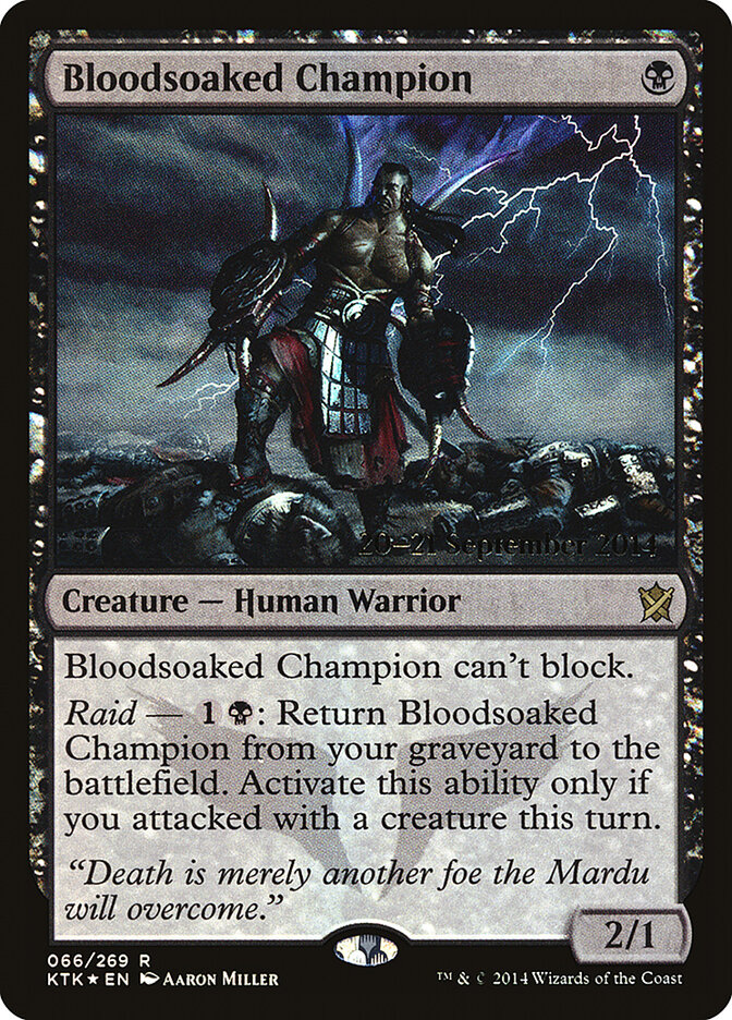 Bloodsoaked Champion card front