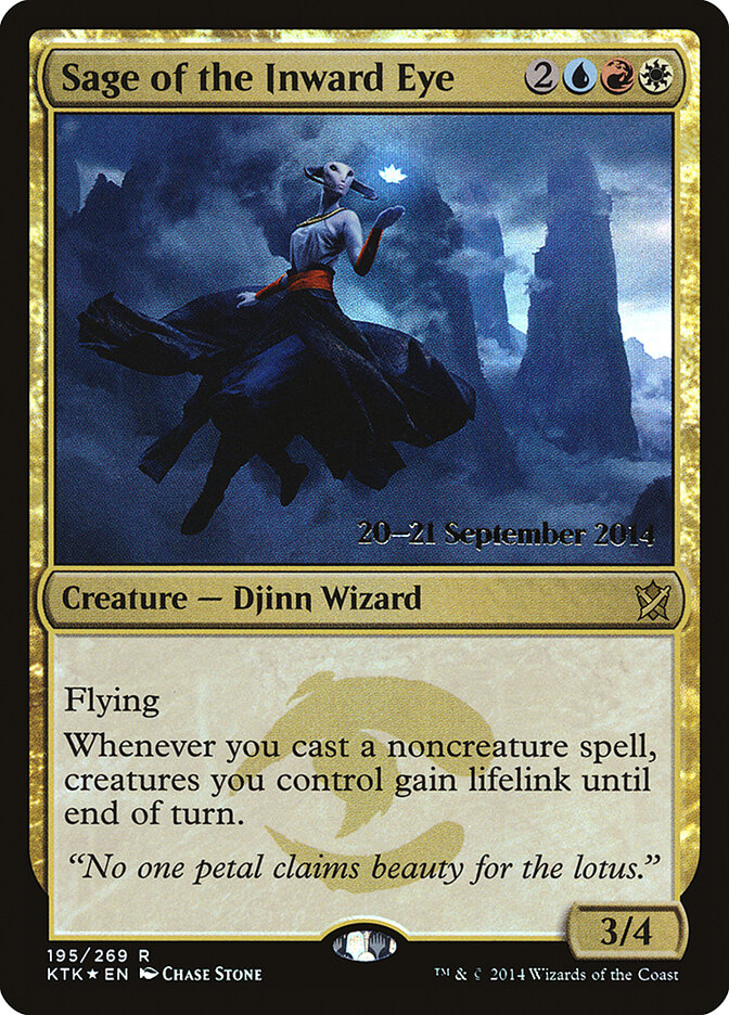 Sage of the Inward Eye card front