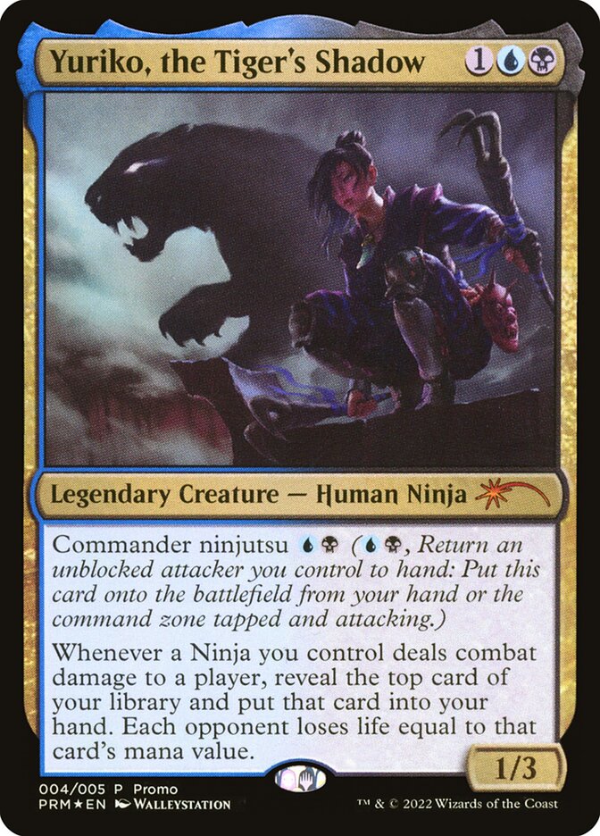 Yuriko, the Tiger's Shadow card front