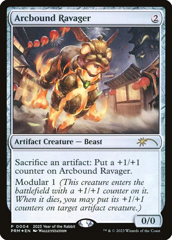 Arcbound Ravager card front