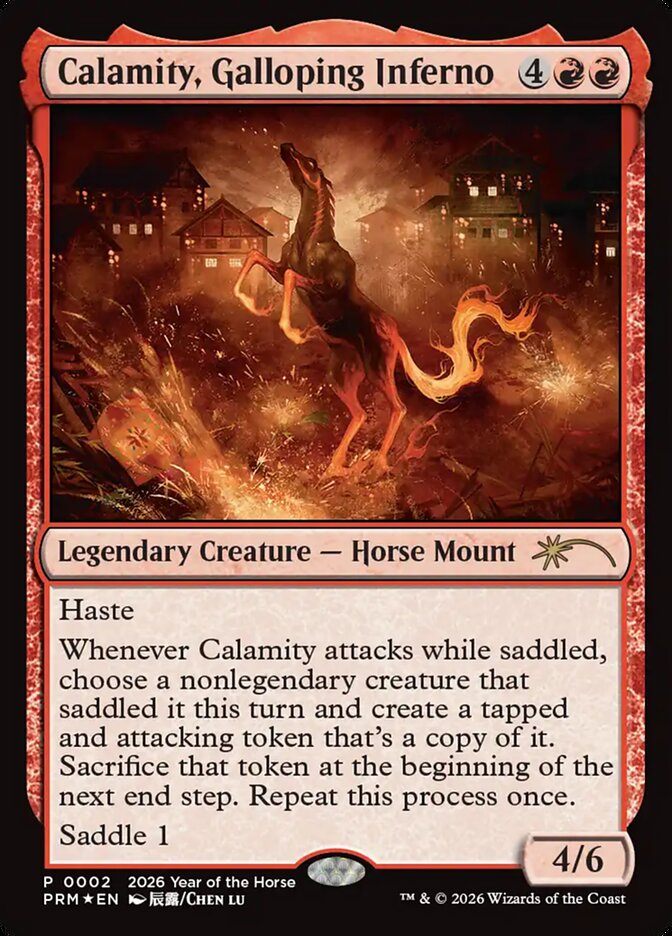 Calamity, Galloping Inferno card front
