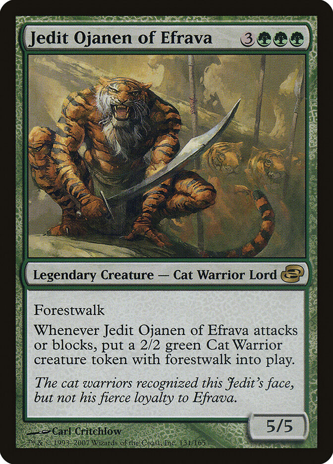 Jedit Ojanen of Efrava card front