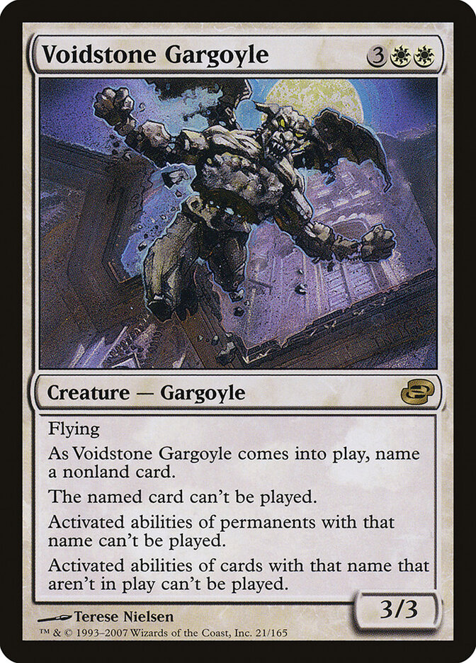 Voidstone Gargoyle card front