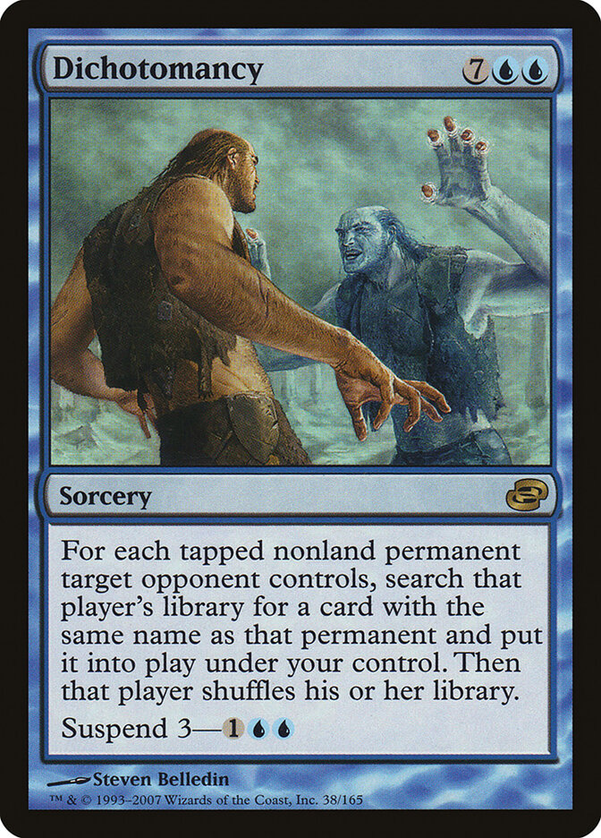 Dichotomancy card front