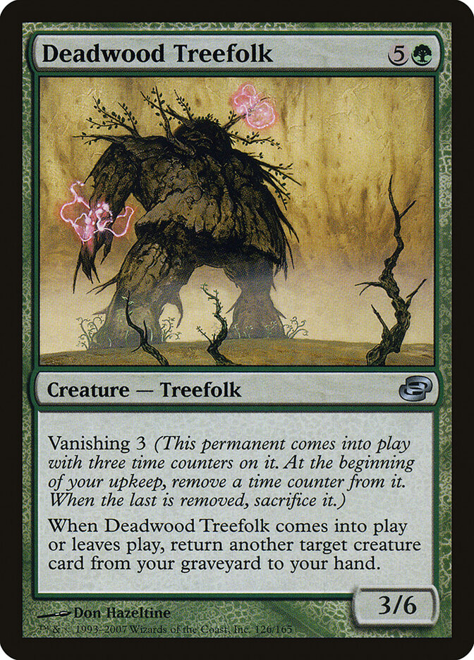 Deadwood Treefolk card front