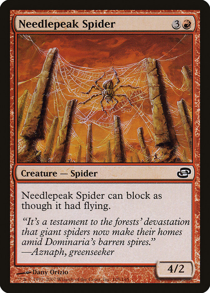 Needlepeak Spider card front
