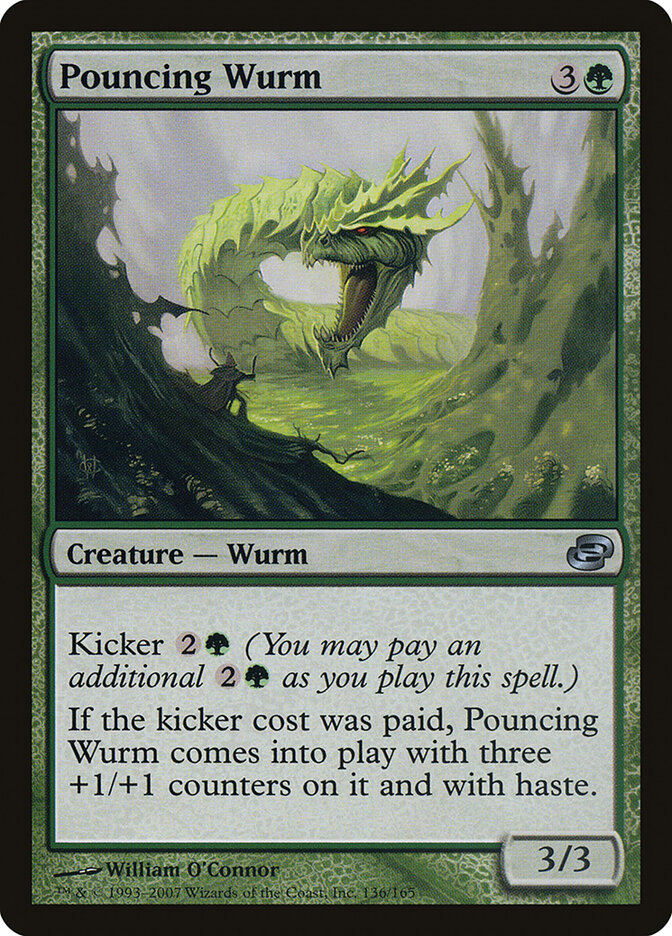 Pouncing Wurm card front