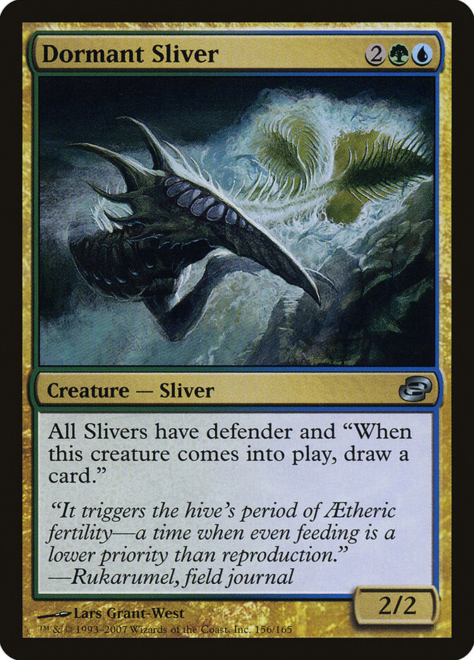 Dormant Sliver card front