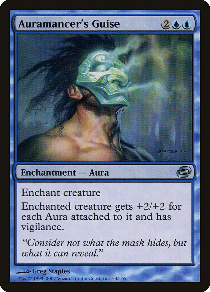 Auramancer's Guise card front