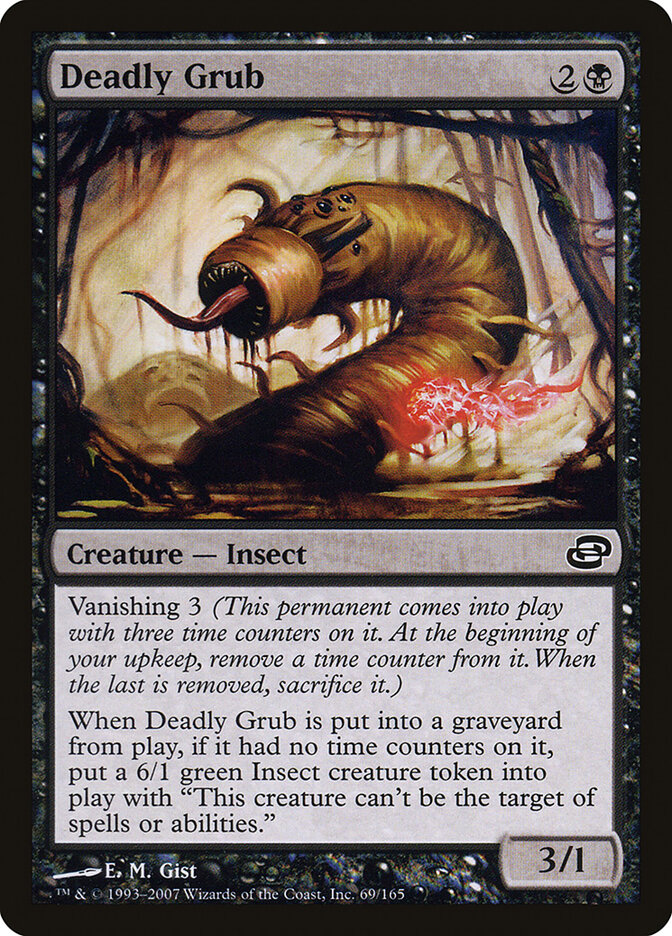 Deadly Grub card front