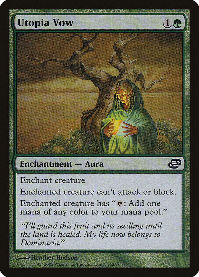 Utopia Vow card front