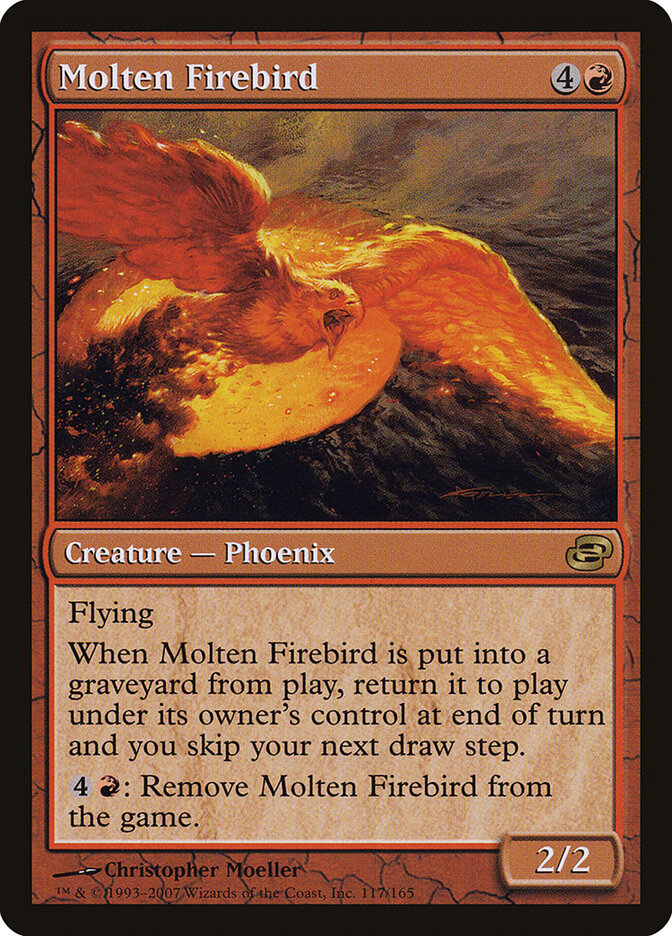 Molten Firebird card front