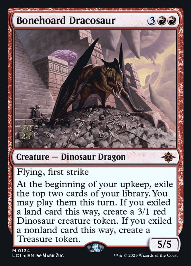 Bonehoard Dracosaur card front
