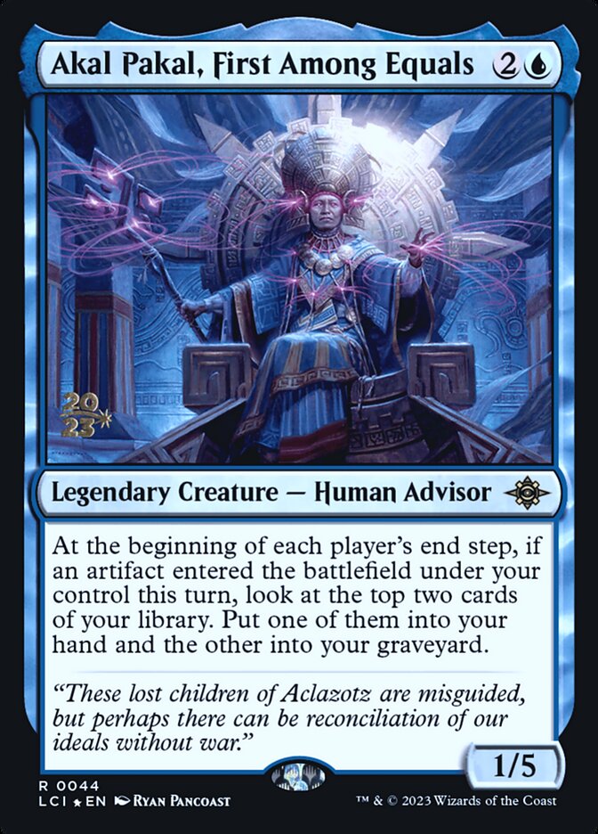 Akal Pakal, First Among Equals card front