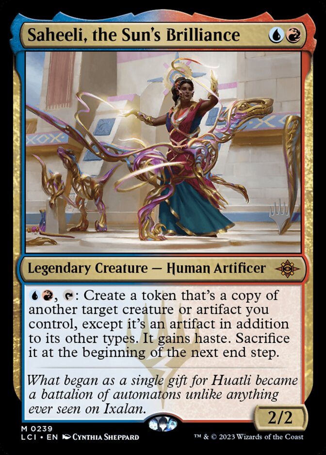 Saheeli, the Sun's Brilliance card front