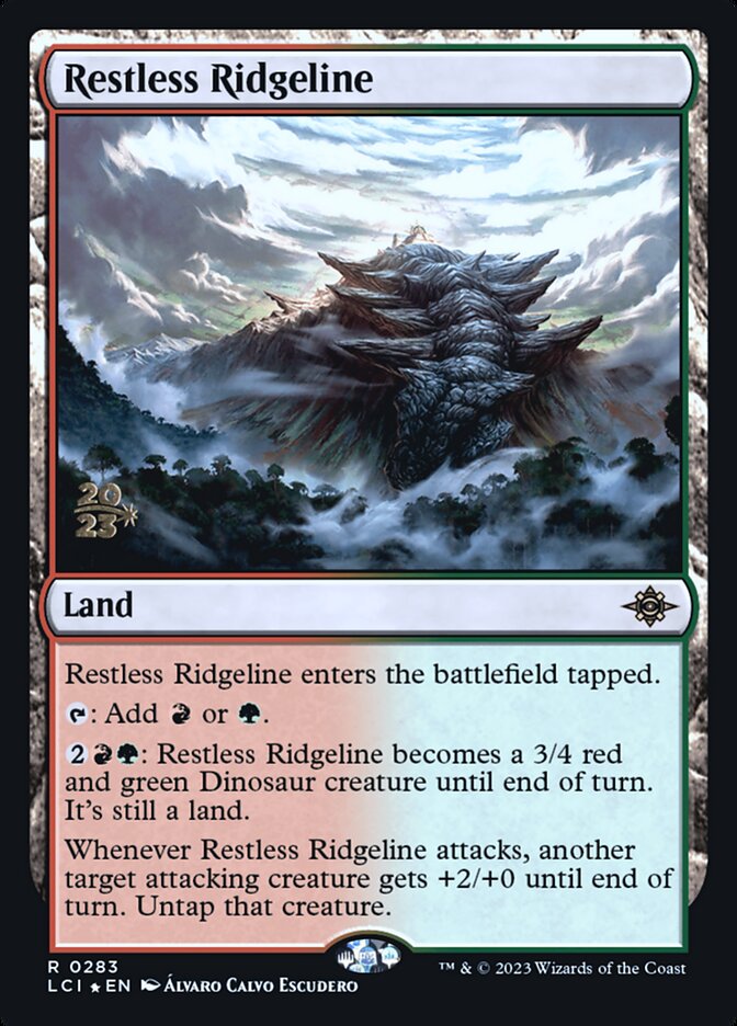 Restless Ridgeline card front