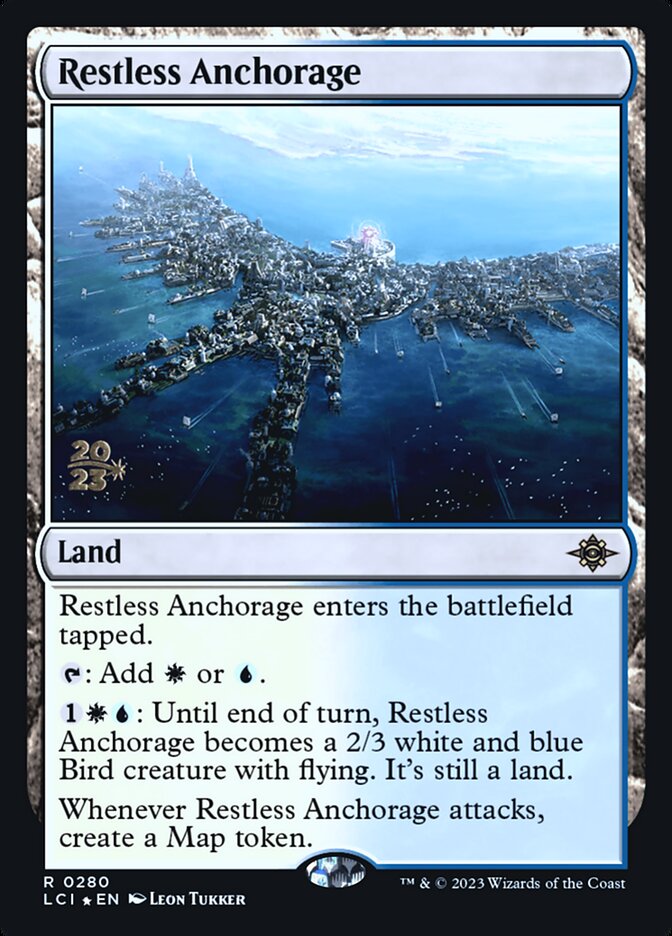 Restless Anchorage card front