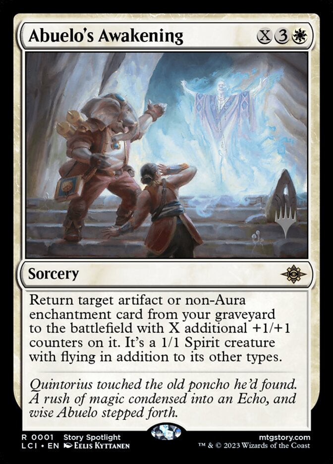 Abuelo's Awakening card front