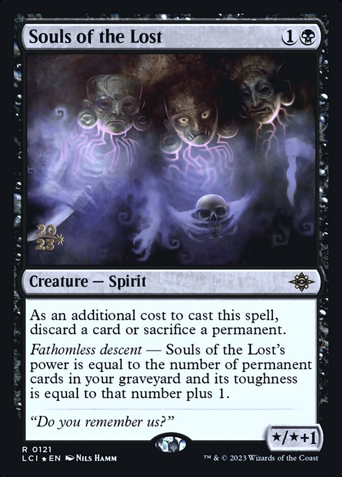 Souls of the Lost card front