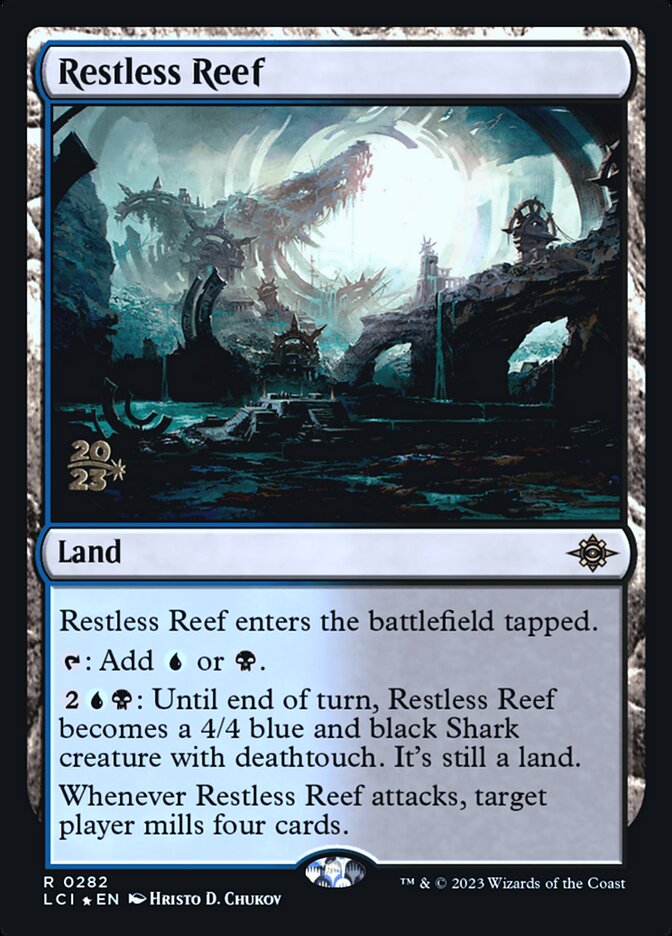 Restless Reef card front