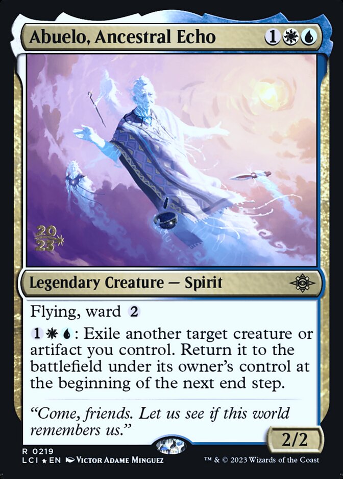 Abuelo, Ancestral Echo card front