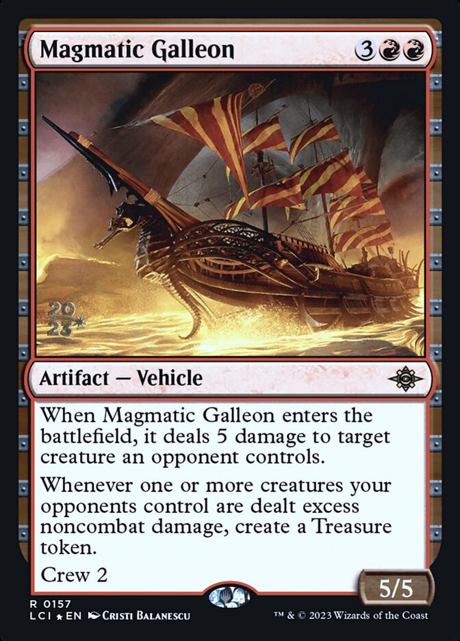 Magmatic Galleon card front