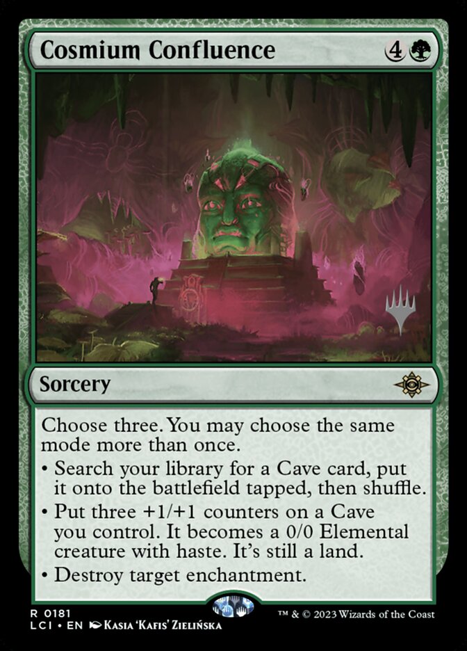 Cosmium Confluence card front