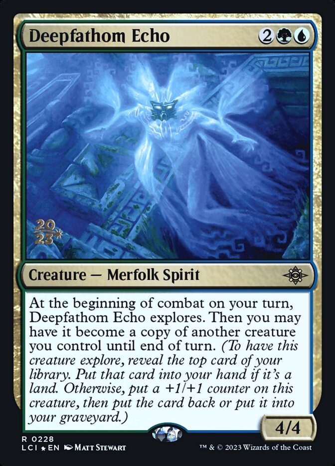 Deepfathom Echo card front