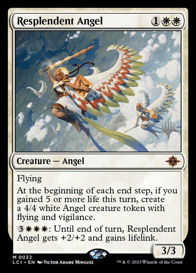 Resplendent Angel card front