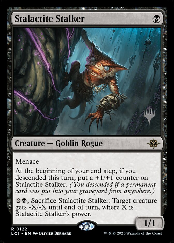 Stalactite Stalker card front