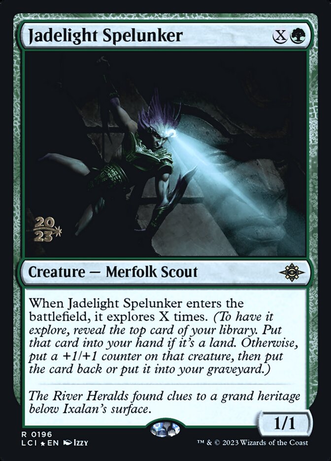 Jadelight Spelunker card front