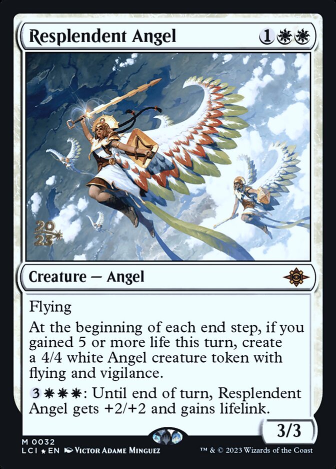 Resplendent Angel card front