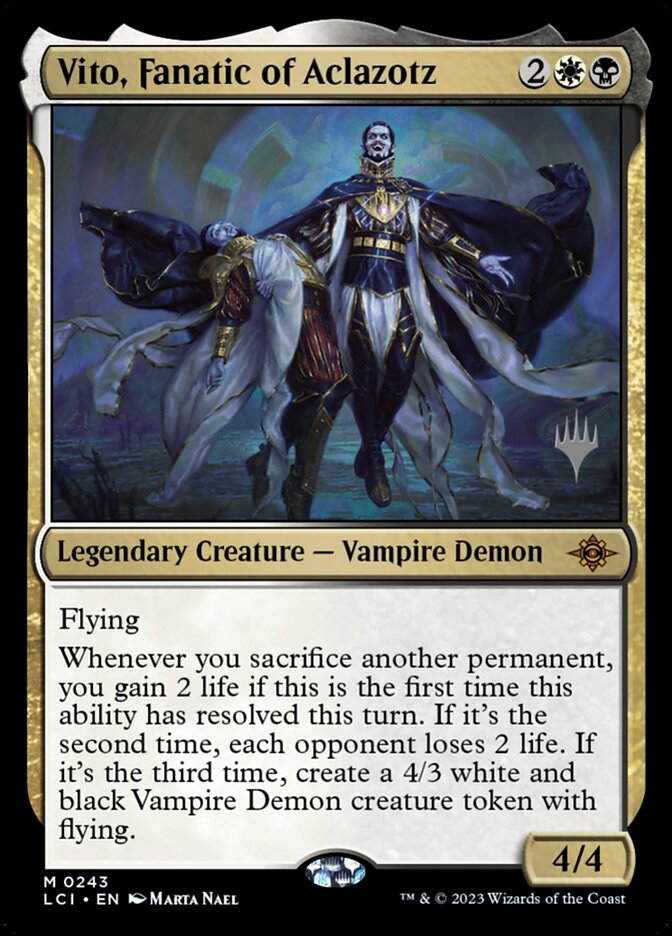 Vito, Fanatic of Aclazotz card front
