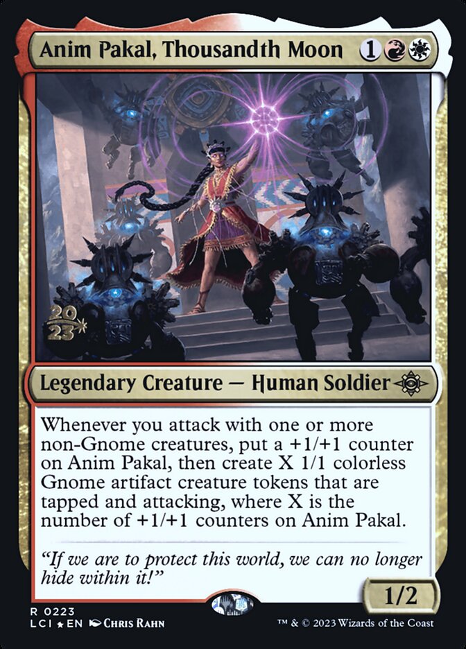 Anim Pakal, Thousandth Moon card front