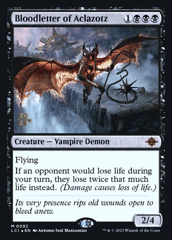 Bloodletter of Aclazotz card front