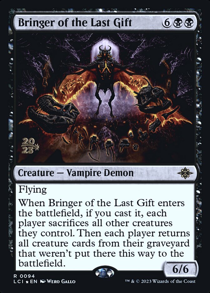 Bringer of the Last Gift card front