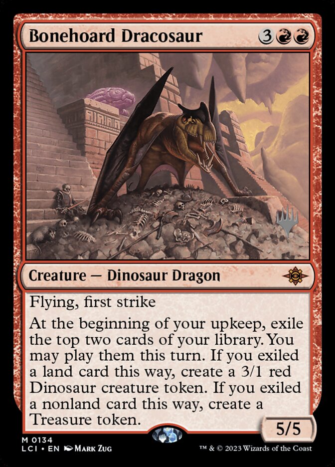 Bonehoard Dracosaur card front