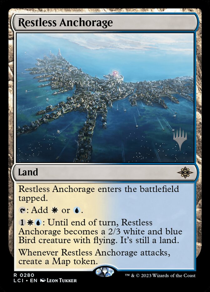 Restless Anchorage card front
