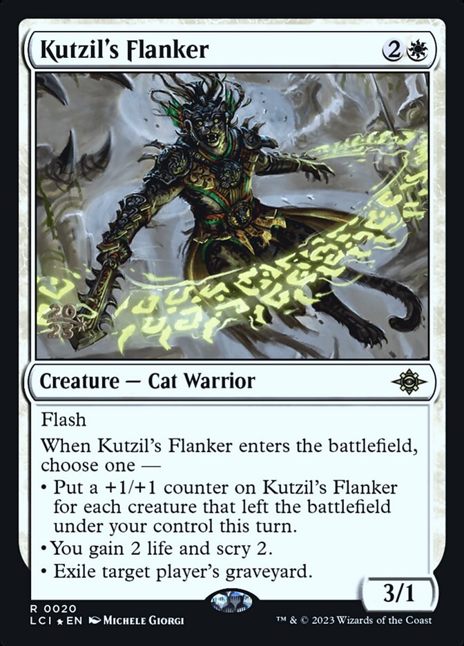 Kutzil's Flanker card front